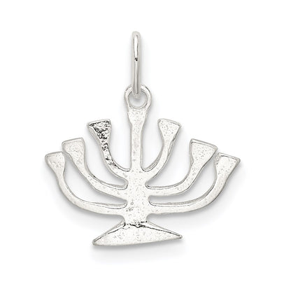 Sterling Silver Menorah Charm