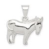 Sterling Silver Donkey Pendant