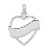 Sterling Silver Heart Charm