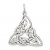 Sterling Silver Antiqued Celtic Charm