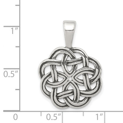 Sterling Silver Nugget Cross Pendant