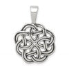 Sterling Silver Nugget Cross Pendant