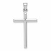 Sterling Silver Rhodium-plated Latin Cross Pendant