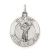 Sterling Silver Antiqued Divino Nino Medal (Divine Infant Jesus)