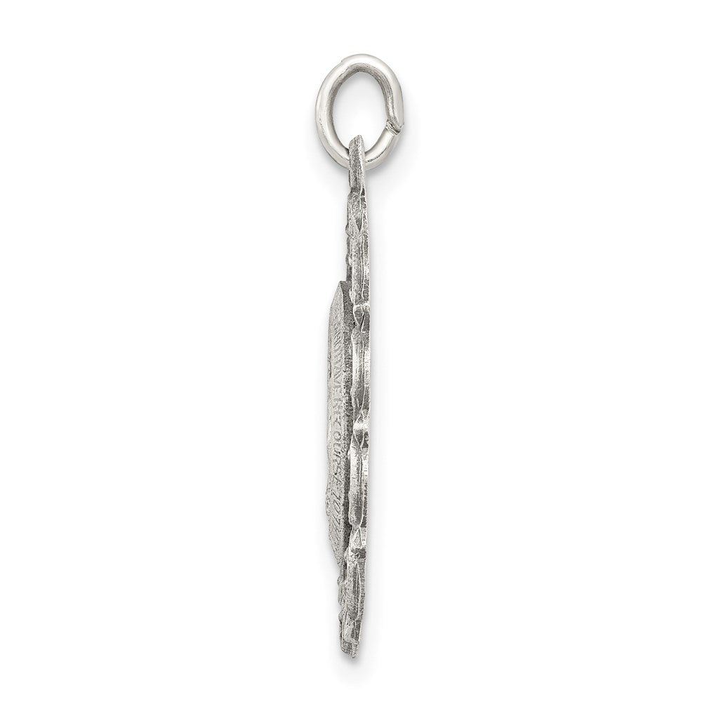 Sterling Silver Antiqued Miraculous Medal