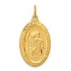 24k Gold-plated Sterling Silver Saint Christopher Medal