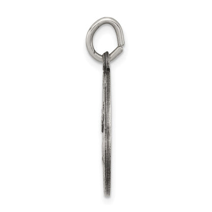 Sterling Silver Antiqued Saint Paul Medal