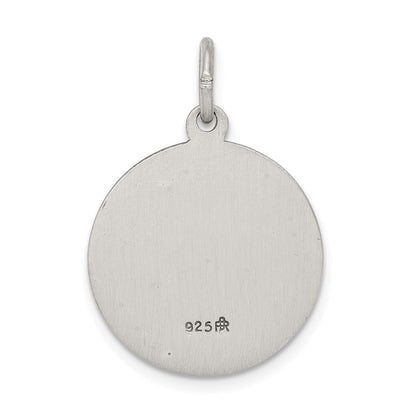 Sterling Silver Antiqued Saint Paul Medal