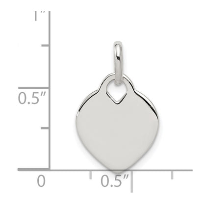 Sterling Silver Heart Pendant