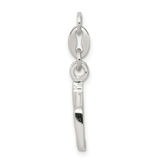 Sterling Silver Music Note Charm