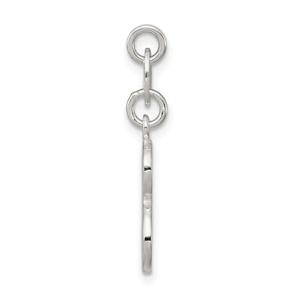 Sterling Silver Letter S Initial Charm