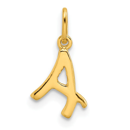 Sterling Silver Letter A Initial Charm