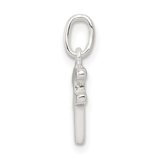 Sterling Silver Letter F Initial Charm