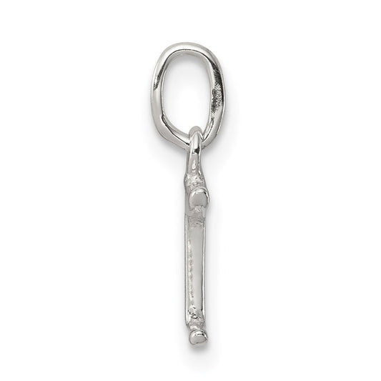 Sterling Silver Letter I Initial Charm