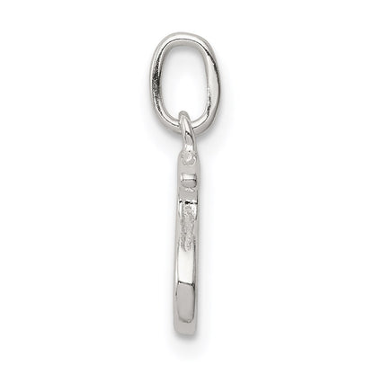 Sterling Silver Letter S Initial Charm