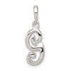 Sterling Silver Letter G Initial Pendant