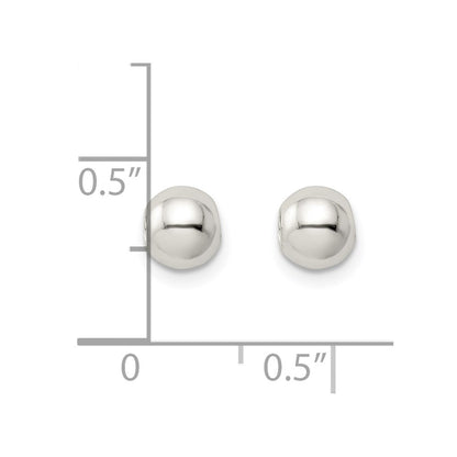 Sterling Silver Polished Two Piece Bead Set