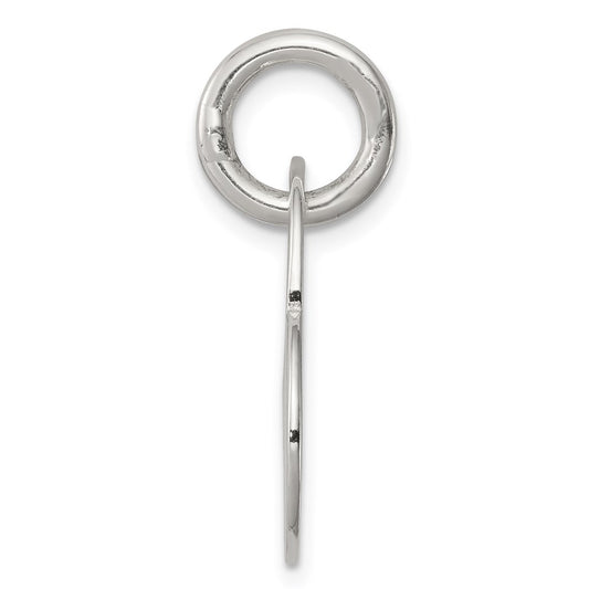Sterling Silver Heart w/Cut Out Heart Charm