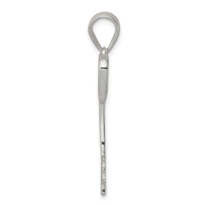 Sterling Silver Polished Key Pendant