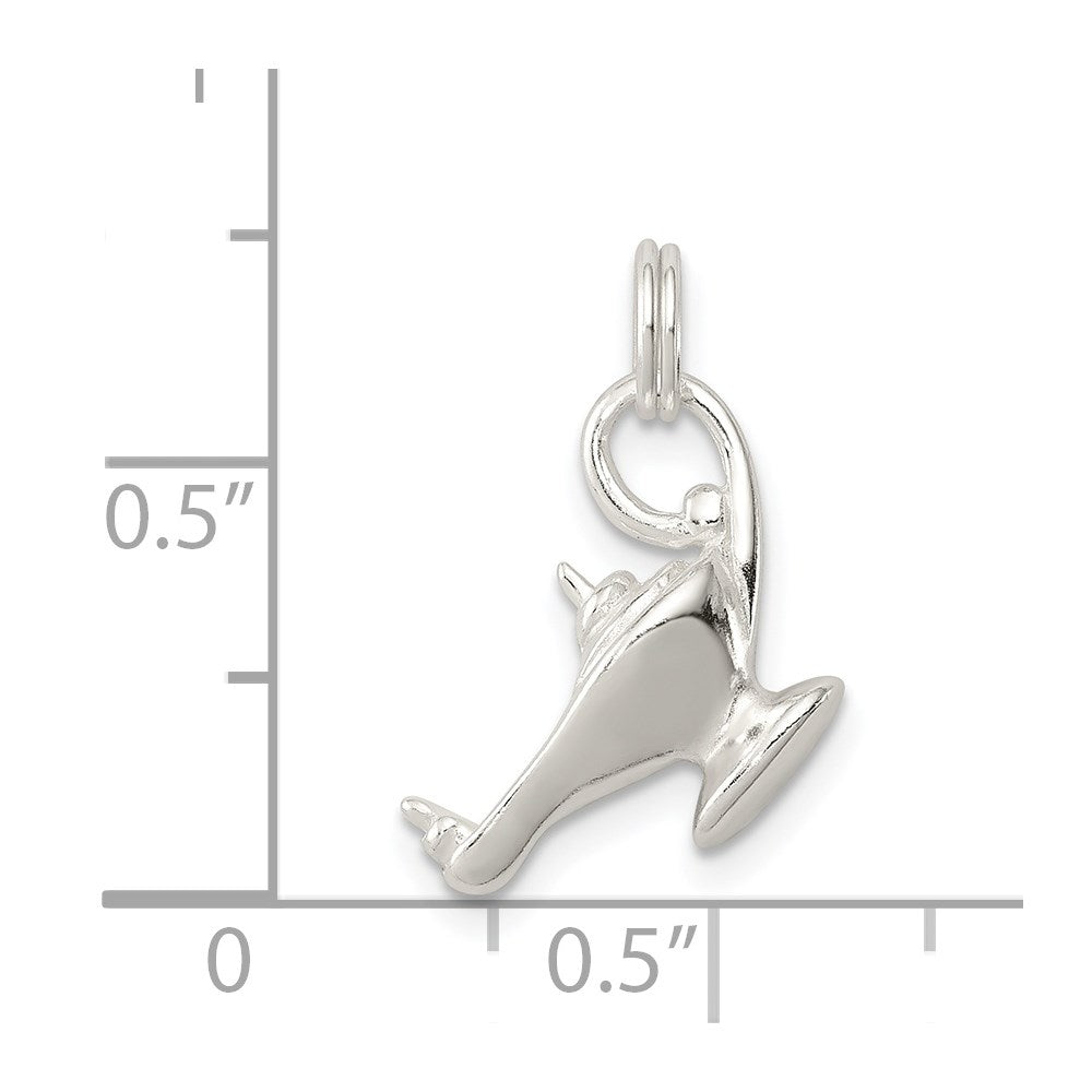 Sterling Silver Genie Lamp Charm