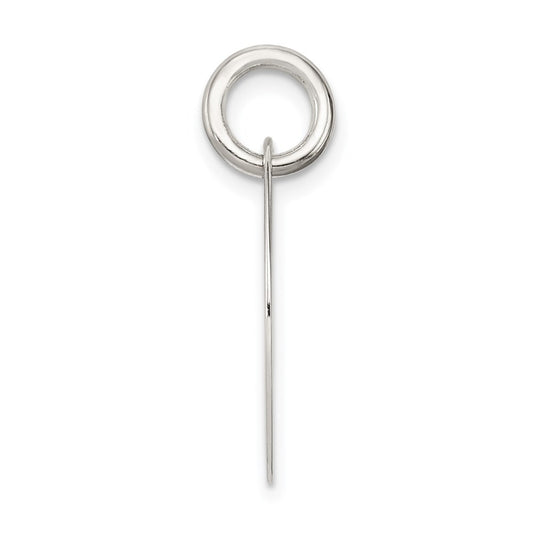 Sterling Silver Polished Enamel Dream Pendant