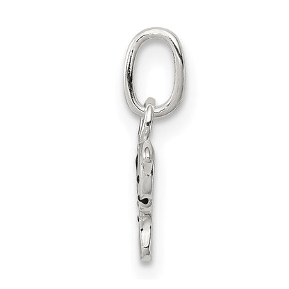 Sterling Silver Enameled Elephant Charm