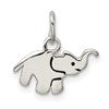Sterling Silver Enameled Elephant Charm