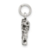Sterling Silver Antiqued Pistol Charm