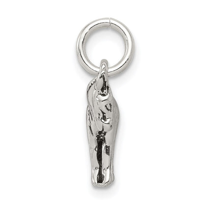 Sterling Silver Antiqued Donkey Charm