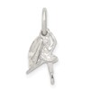 Sterling Silver Ballerina with Shoe Charm