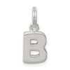 Sterling Silver Letter B Initial Charm