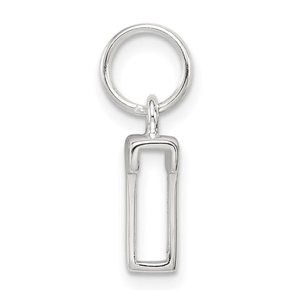 Sterling Silver Letter T Initial Charm