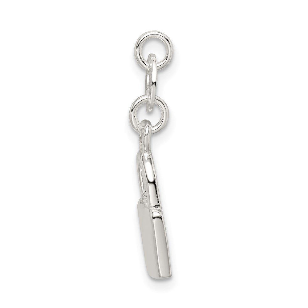 Sterling Silver Sheriff's Badge Charm