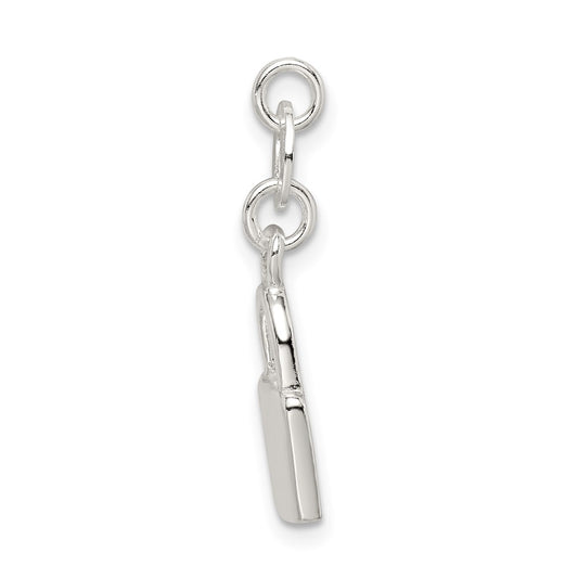 Sterling Silver Sheriff's Badge Charm