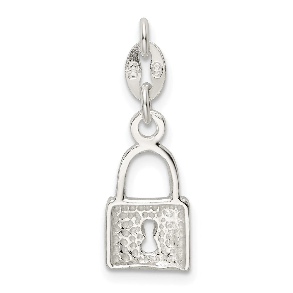 Sterling Silver Sheriff's Badge Charm