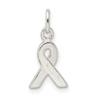 Sterling Silver Polished Awareness Charm