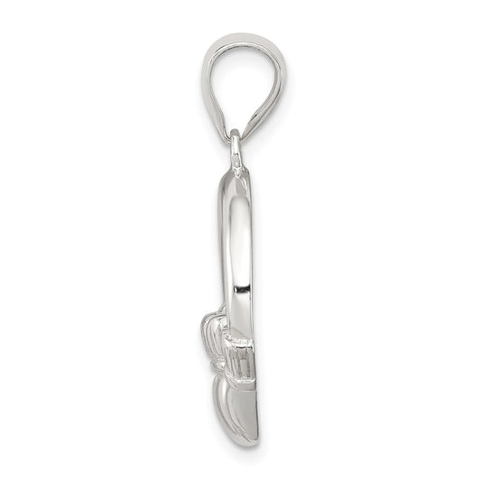 Sterling Silver Claddagh Pendant
