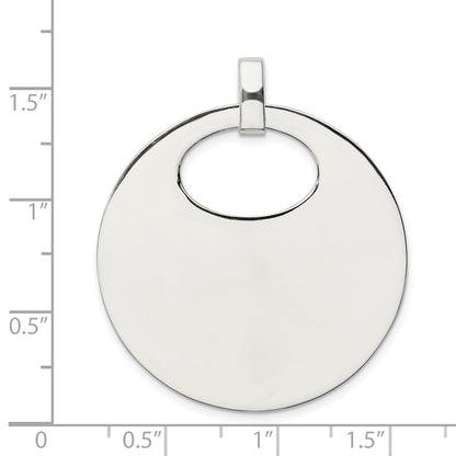 Sterling Silver Polished Pendant