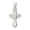 Sterling Silver Polished Cross Pendant