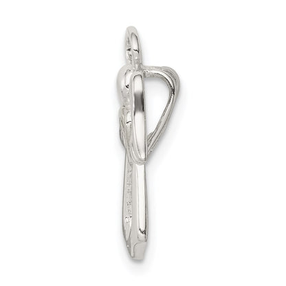 Sterling Silver & Gold-tone Angel Chain Slide