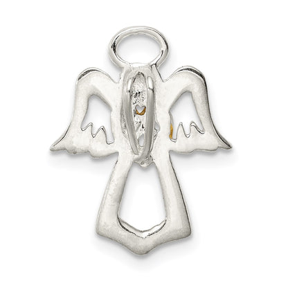 Sterling Silver & Gold-tone Angel Chain Slide