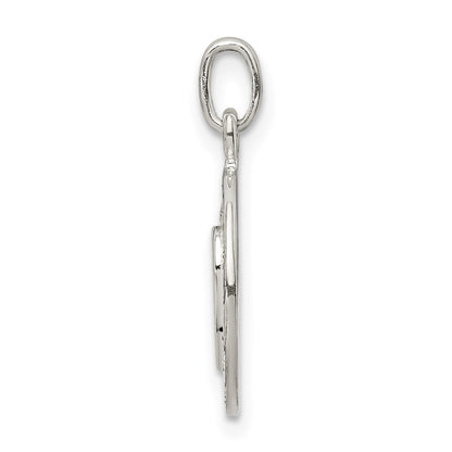Sterling Silver Enamel MOM Charm