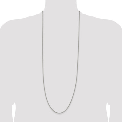 Sterling Silver 2mm Curb Chain