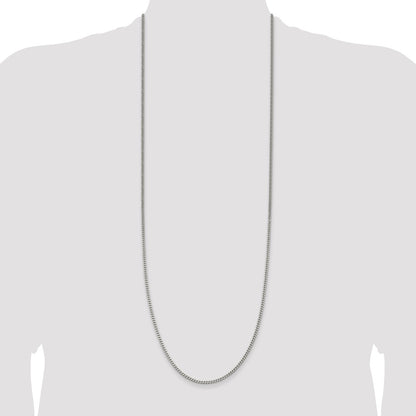 Sterling Silver 3mm Curb Chain