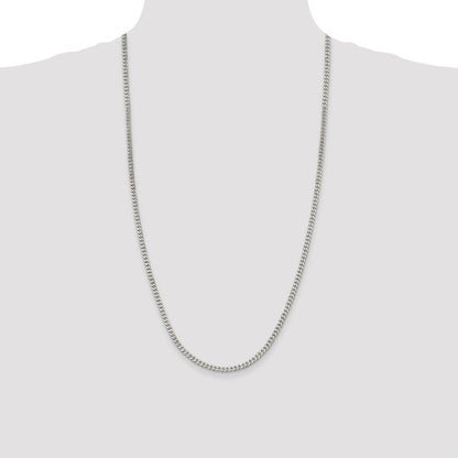 Sterling Silver 3.5mm Curb Chain