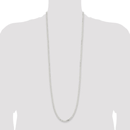 Sterling Silver 4.5mm Curb Chain