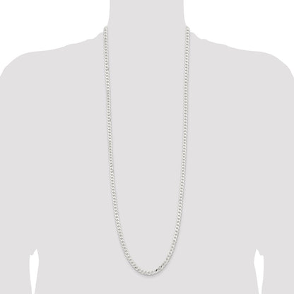 Sterling Silver 5.7mm Curb Chain