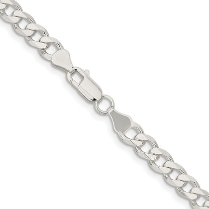 Sterling Silver 6.5mm Curb Chain