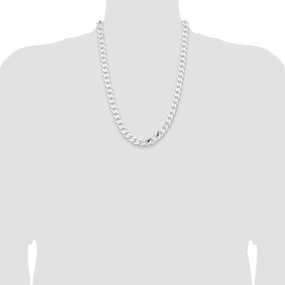 Sterling Silver 11mm Curb Chain