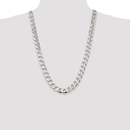 Sterling Silver 13mm Curb Chain